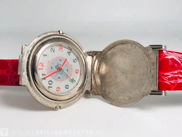 Vintage horloge - zot club - reverso horloge - afbeelding 6 van  8