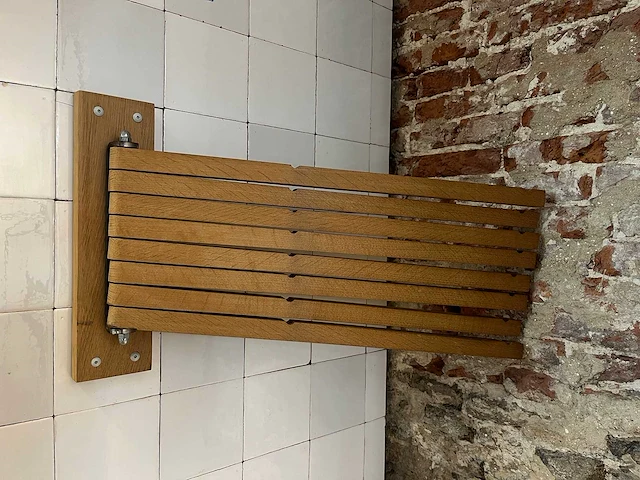 Vintage houten droogrek - afbeelding 3 van  3