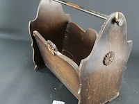Vintage houten lectuurbak - afbeelding 2 van  5