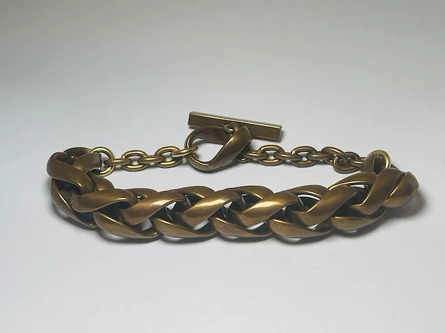 Vintage hugo boss zware stalen armband - new old stock - afbeelding 1 van  5