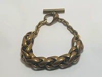 Vintage hugo boss zware stalen armband - new old stock - afbeelding 2 van  5