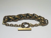 Vintage hugo boss zware stalen armband - new old stock - afbeelding 5 van  5