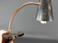 Vintage industriële klemlamp - afbeelding 2 van  5