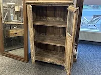 Vintage kast, 75x40x136 cm - afbeelding 2 van  4