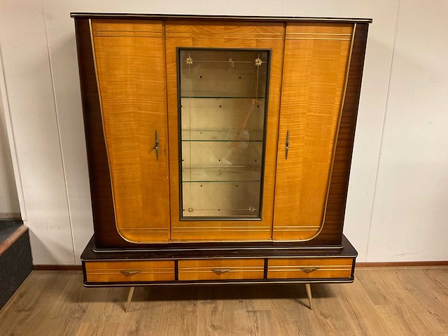 Vintage kastje jaren 50 - afbeelding 1 van  4