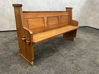 Vintage kerkbank 160cm - afbeelding 11 van  18