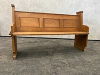 Vintage kerkbank 160cm - afbeelding 18 van  18