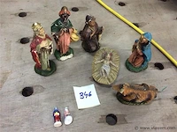 Vintage kerstfiguren - afbeelding 1 van  4