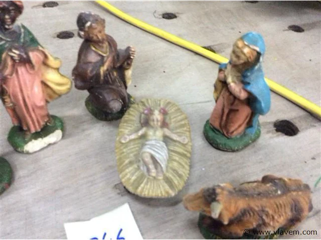 Vintage kerstfiguren - afbeelding 2 van  4
