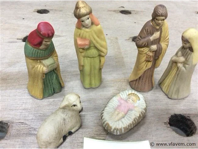 Vintage kerstfiguren - afbeelding 2 van  3