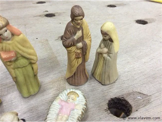 Vintage kerstfiguren - afbeelding 3 van  3