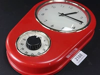 Vintage keukenklok - afbeelding 1 van  5