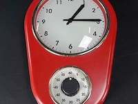 Vintage keukenklok - afbeelding 2 van  5