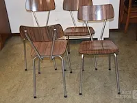 Vintage keukenstoelen - afbeelding 3 van  4