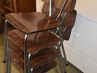 Vintage keukenstoelen - afbeelding 4 van  4