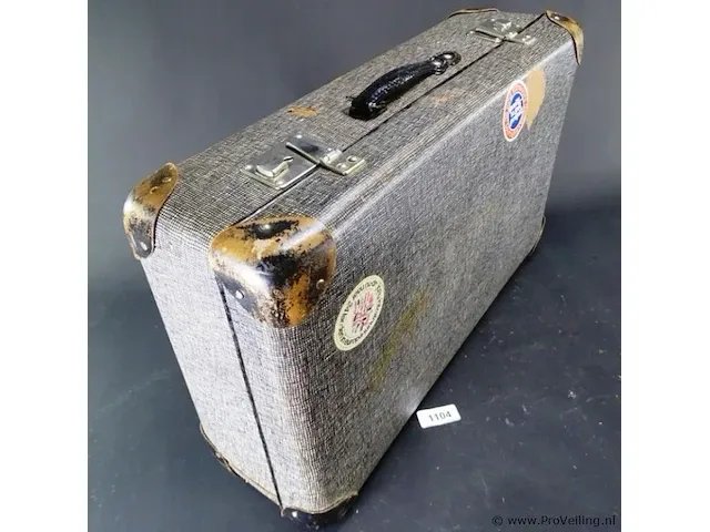 Vintage koffer - afbeelding 2 van  5