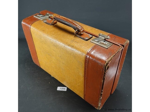 Vintage koffer - afbeelding 2 van  5