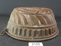 Vintage koper/messing cakevorm - afbeelding 2 van  5