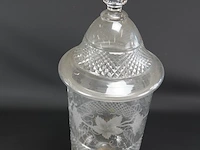 Vintage kristallen absinthe dispenser - afbeelding 3 van  5
