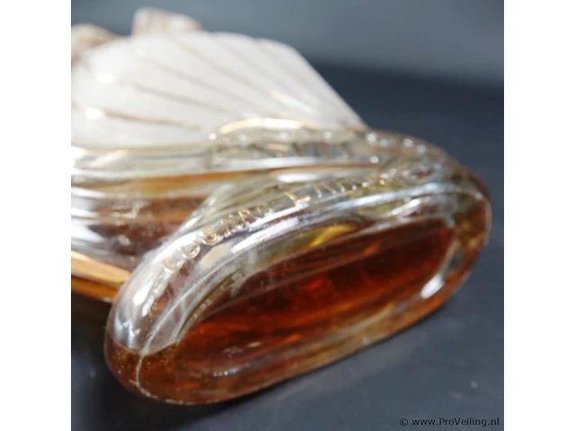 Vintage larsen cognac zeilschipfles - afbeelding 5 van  5