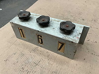 Vintage marine bulkhead cop box - afbeelding 2 van  4