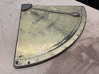 Vintage marine clinometer - afbeelding 1 van  3