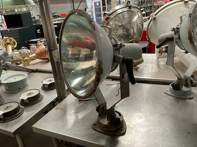 Vintage marine flood light - afbeelding 1 van  4