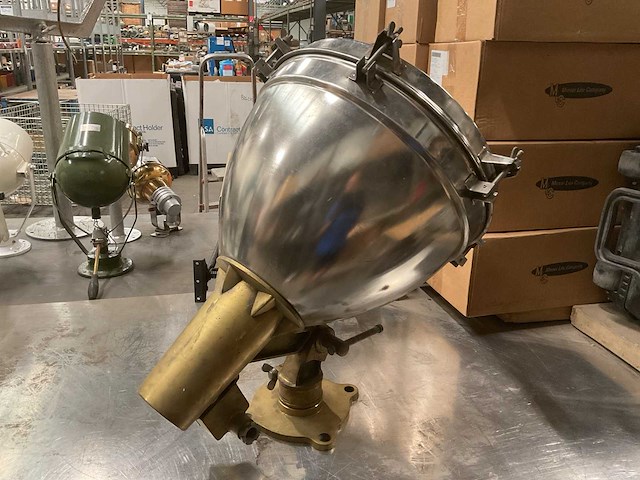 Vintage marine flood light - afbeelding 3 van  5
