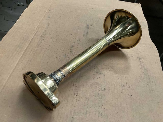 Vintage marine horn - afbeelding 3 van  4