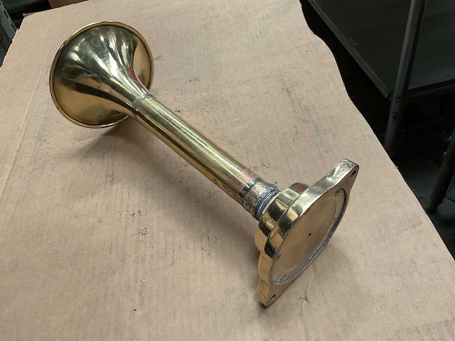 Vintage marine horn - afbeelding 4 van  4
