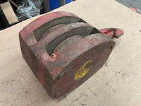 Vintage marine katrolblok - afbeelding 4 van  4