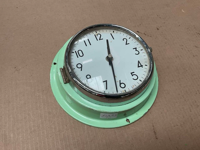 Vintage marine klok - afbeelding 1 van  2