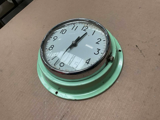 Vintage marine klok - afbeelding 2 van  2