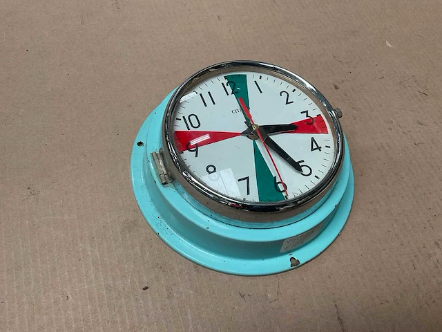Vintage marine klok - afbeelding 1 van  2