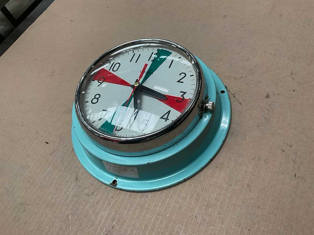 Vintage marine klok - afbeelding 2 van  2