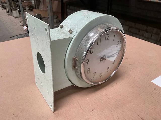 Vintage marine klok - afbeelding 4 van  5