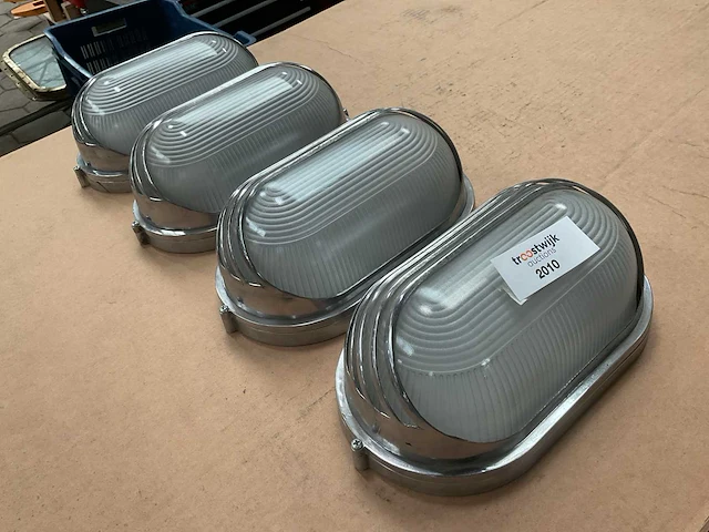 Vintage marine lamp (4x) - afbeelding 4 van  4