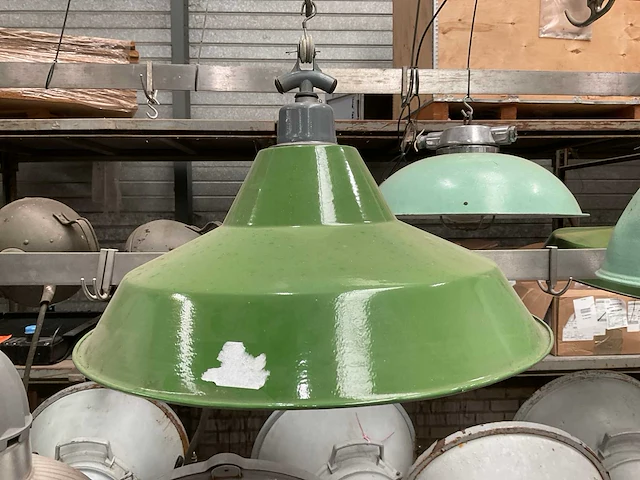Vintage marine lamp - afbeelding 1 van  2