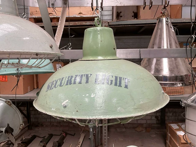 Vintage marine lamp - afbeelding 1 van  3
