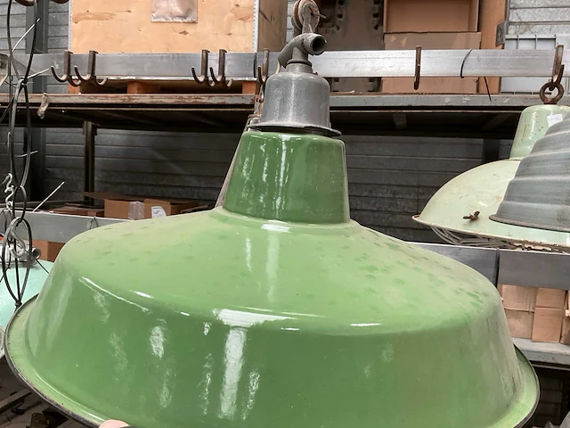 Vintage marine lamp - afbeelding 2 van  3