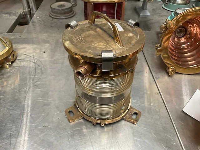 Vintage marine lamp - afbeelding 1 van  3
