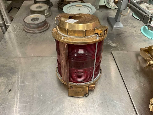 Vintage marine lamp - afbeelding 1 van  4