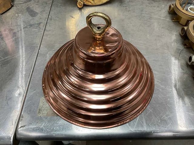 Vintage marine lamp - afbeelding 1 van  2