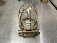 Vintage marine lamp - afbeelding 3 van  4