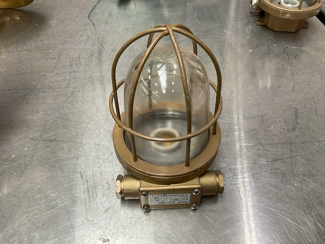 Vintage marine lamp - afbeelding 3 van  4