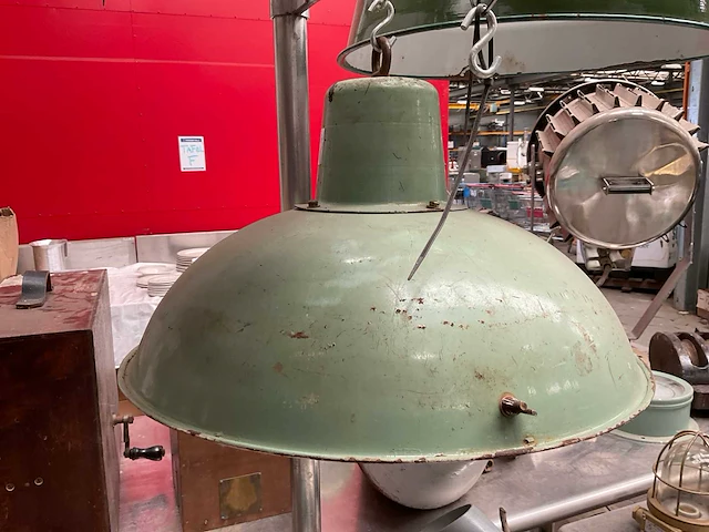 Vintage marine lamp - afbeelding 2 van  3