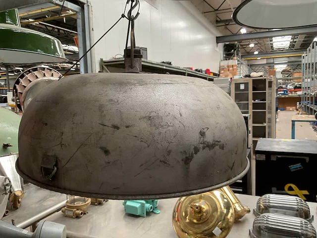 Vintage marine lamp - afbeelding 2 van  3
