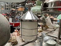 Vintage marine lamp - afbeelding 1 van  2