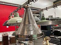 Vintage marine lamp - afbeelding 2 van  3