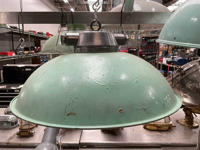Vintage marine lamp - afbeelding 1 van  3
